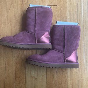 UGG Women's Classic Short II Metallic Winter Boot - Women Size: 7
